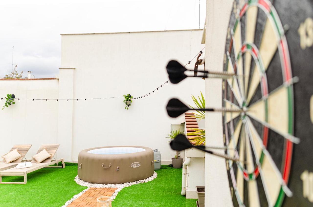 Apulialux Private 100Mq Rooftop Oasis W Jacuzzi Apartman Bari Kültér fotó